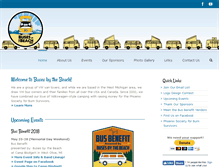 Tablet Screenshot of busesbythebeach.org